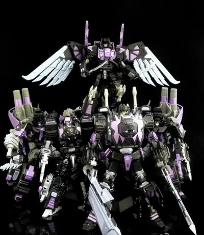 Jinbao MMC black Predaking Feral Rex 6 в 1 фигурка игрушка трансформация оверсайз Обновление