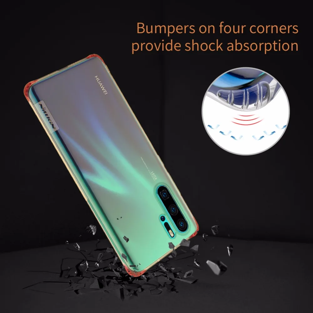Для Huawei P30 Pro Nillkin TPU 0 6 мм ультра тонкий чехол для телефона силиконовый кристально