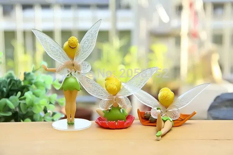 6 шт./компл. Хэллоуин Дети подарок куклы Динь Летающий цветочный Сказочный