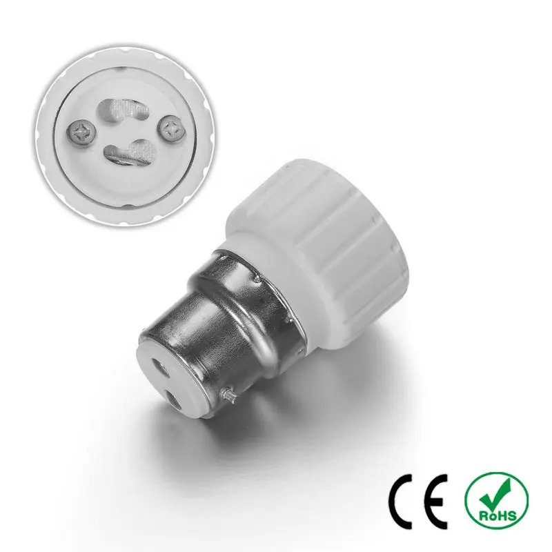 

B22 to GU10 Adapter Converter lamp holder adapter GU10~B22 converter New 10pcs/lot