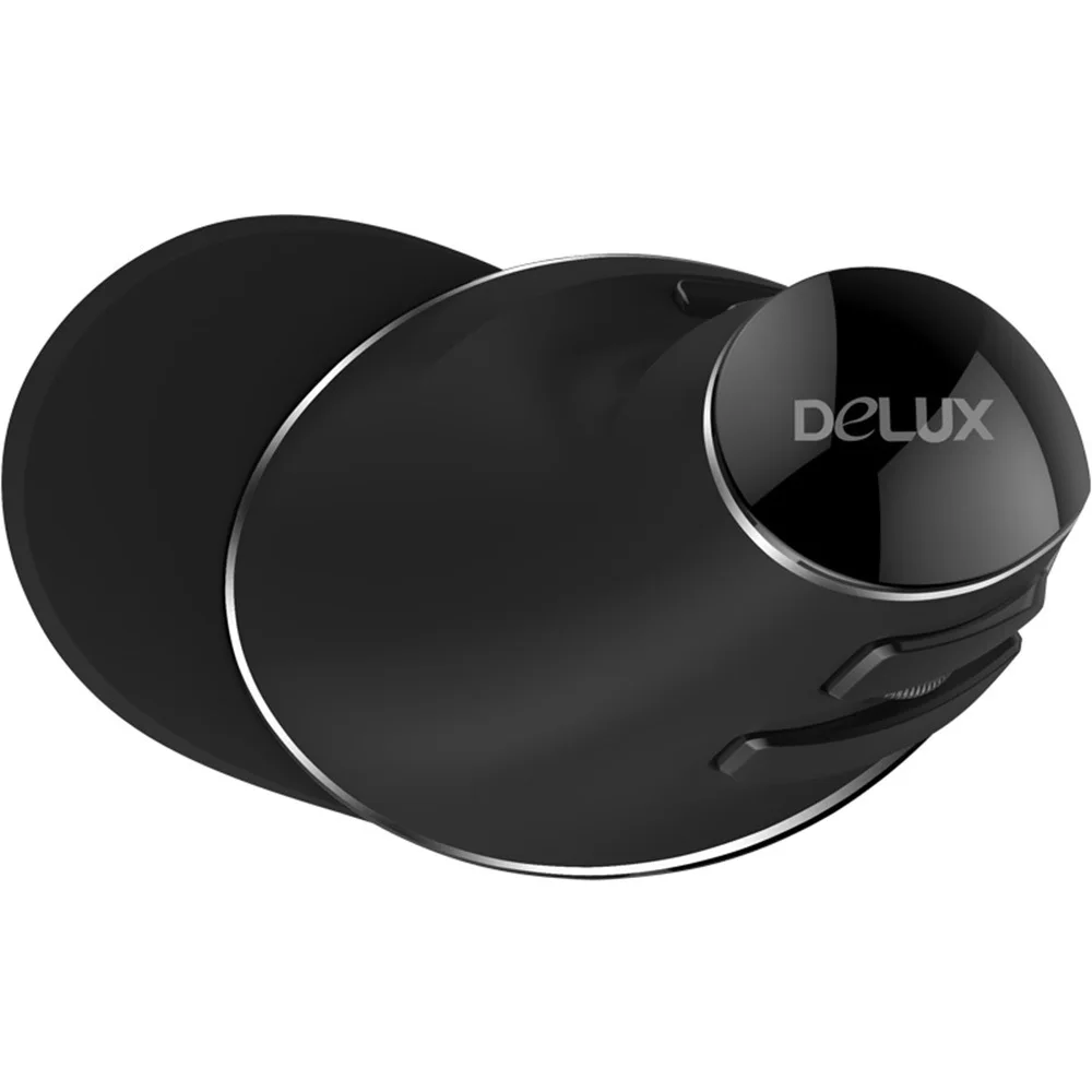 Chyi Беспроводной Мышь Delux M618 плюс вертикальный эргономичный 2.4 ГГц 1600 Точек на дюйм