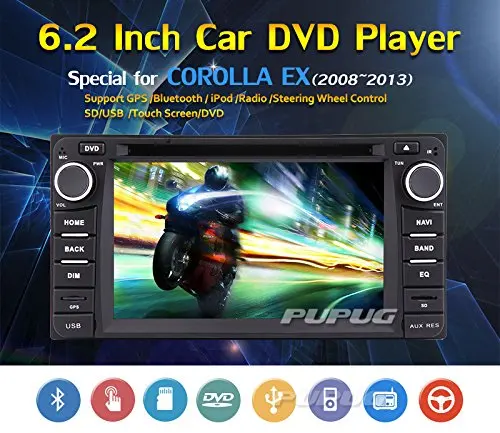Автомагнитола dvd-плеер для TOYOT Corolla 2008 2009 2010 2011 2012 2013 автомобильный стерео gps