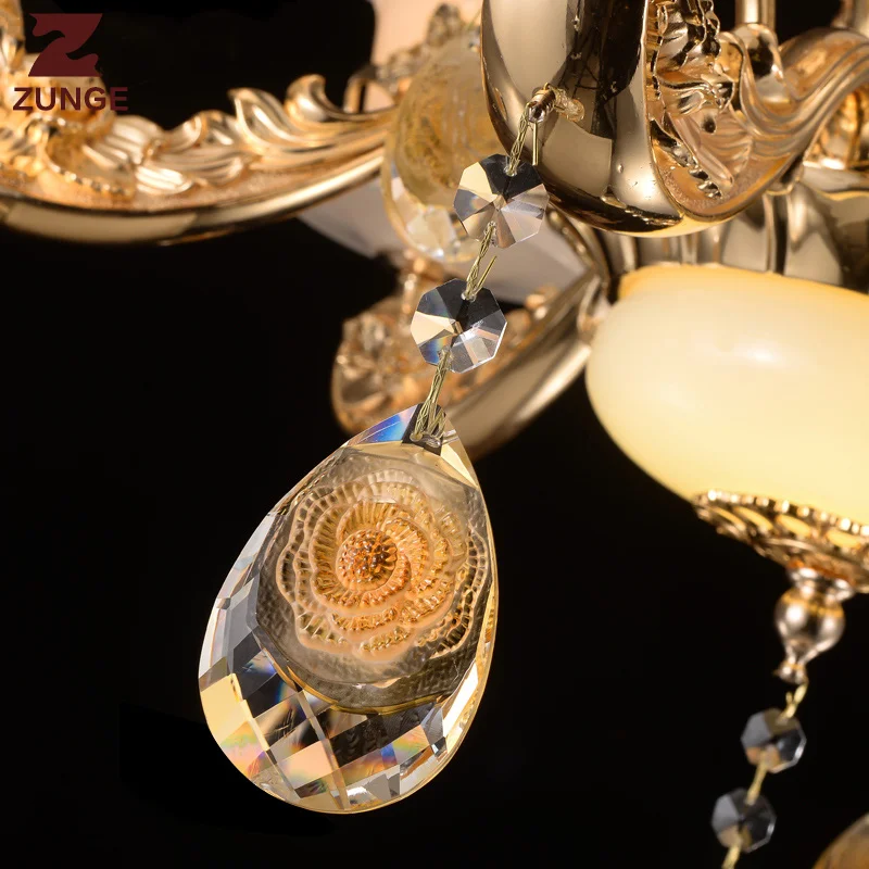 Modern LED luxury Crystal Chandelier Lights Z223 in the Living Room large lighting fixtures lampadari lustres | Лампы и освещение