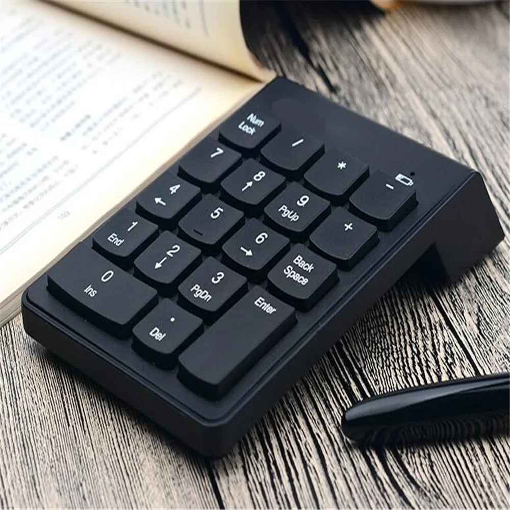 Мини цифровая клавиатура 2 4 г Usb и мышь комбо с usb приемником для офисного ноутбука