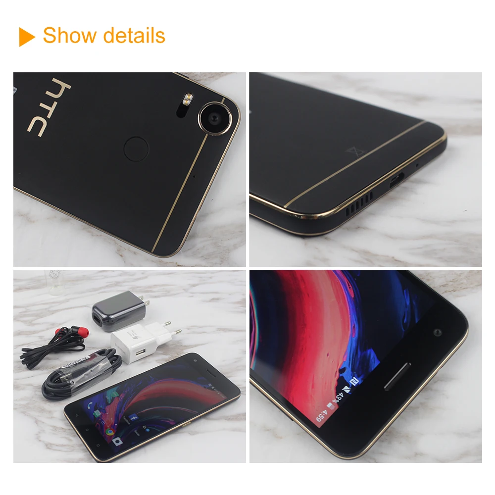 Оригинальный htc желание 10 Pro 4 ГБ 64 г LTE мобильный телефон 5 дюймов Octa Core Dual SIM 20 0 МП