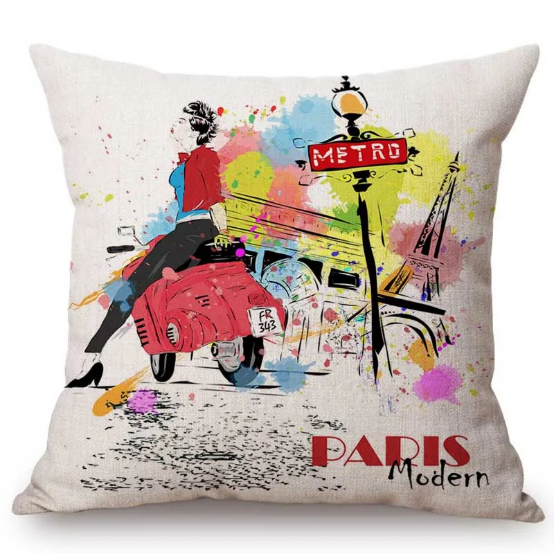 Абстрактный современный художественный Модный чехол для диванной подушки