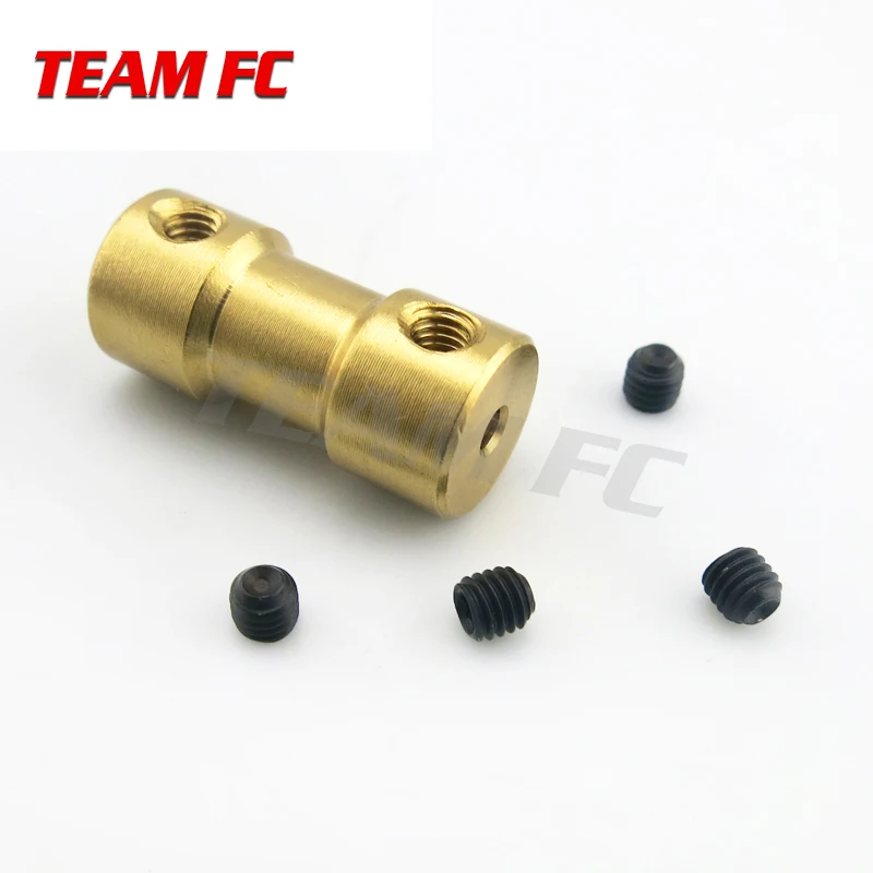 3pcs New Brass Flexible Motor Shaft Coupling Coupler Transmission Connector Drive 2mm 5 Boat Rc | Игрушки и хобби