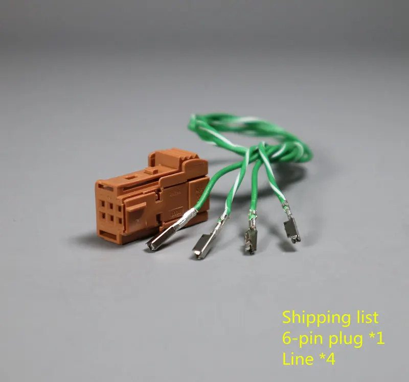 Совместим с 6 контактным разъемом для экрана Peugeot Citroen|connector|connector socketconnector plug |