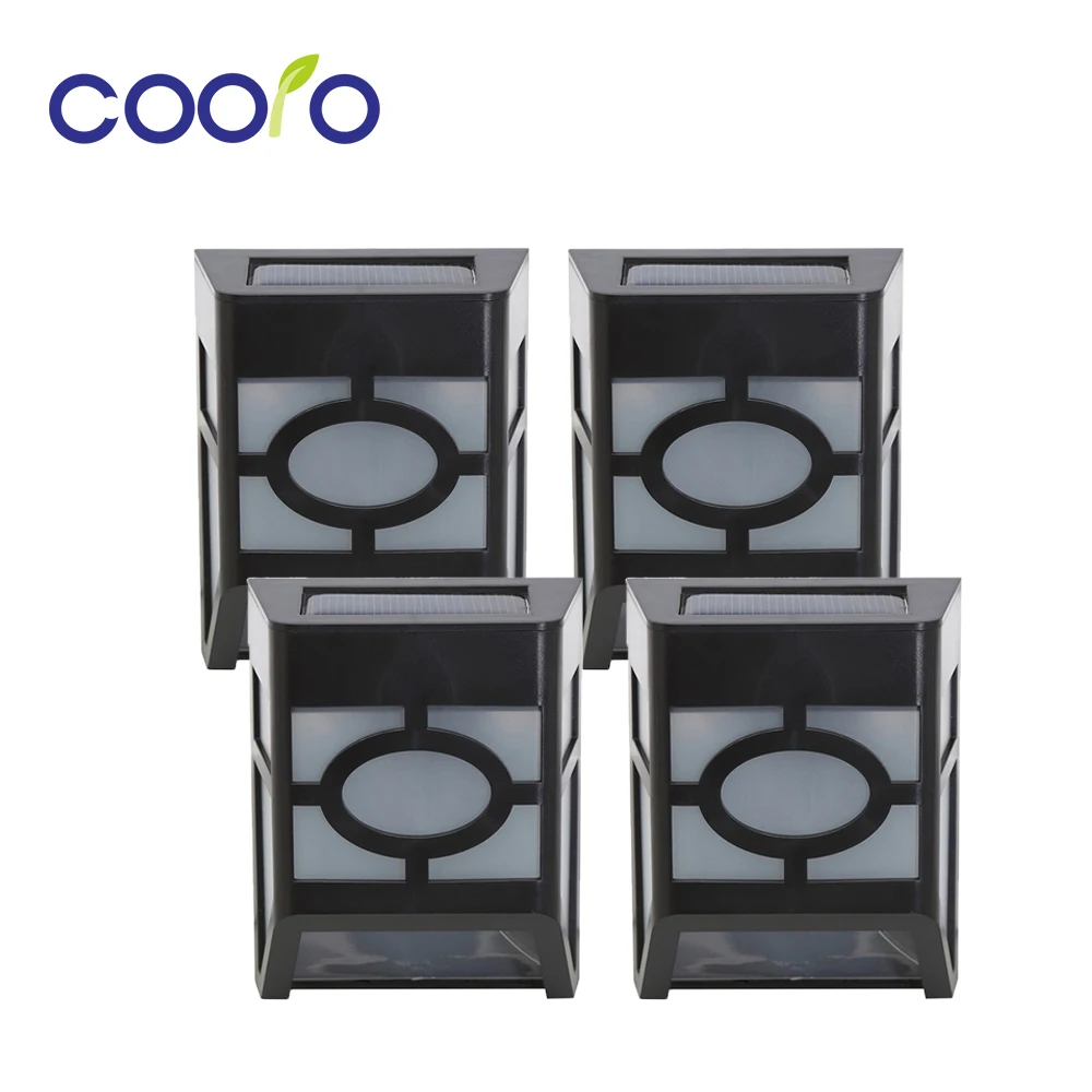 Светодиодный солнечный свет водонепроницаемый Солнечный настенный светильник