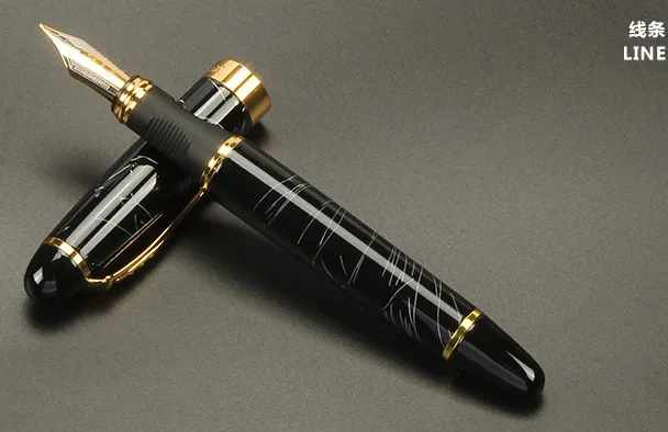 Перьевая ручка JINHAO X450 advanced 18K GP чернильная Nib 23 Цвета черная с чехлом Лидер