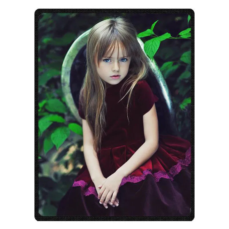 Одеяло из фланели для осенне-весеннего периода Home Textile Sofa/Bedding Throws Kristina Pimenova.