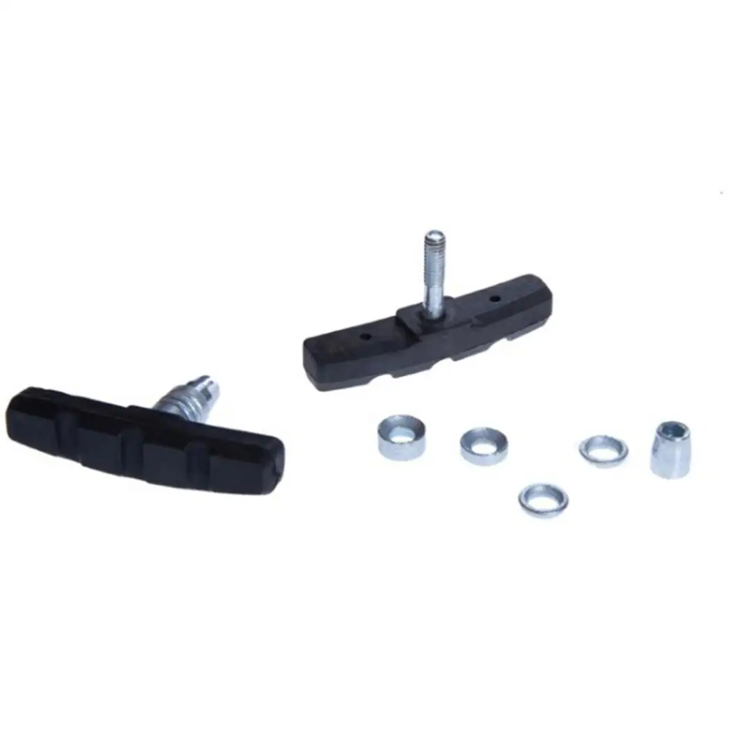 Прочный съемный износостойкий устойчивый велосипед V Brake Pad черный аксессуары для