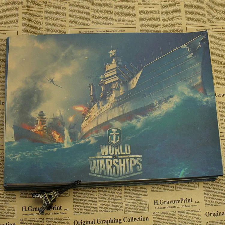 World of Warships WOWS военно-морской корабль морская Битва Игра украшение дома крафт-игра