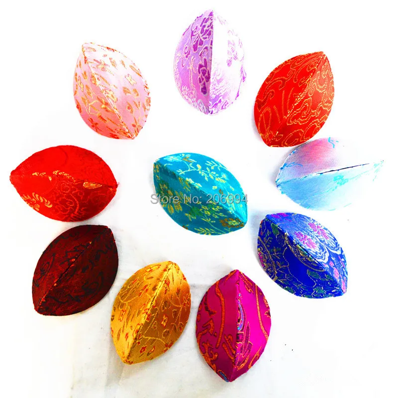 Шкатулка для ювелирных изделий с вышивкой коробка монет рисунком улыбки парчой