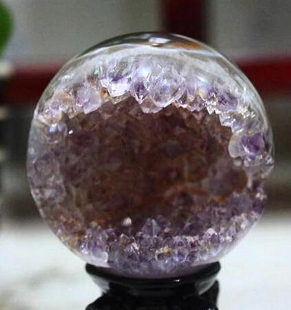 ZSR 904 + натуральный парагвайский Аметист хрустальные украшения в форме пещеры