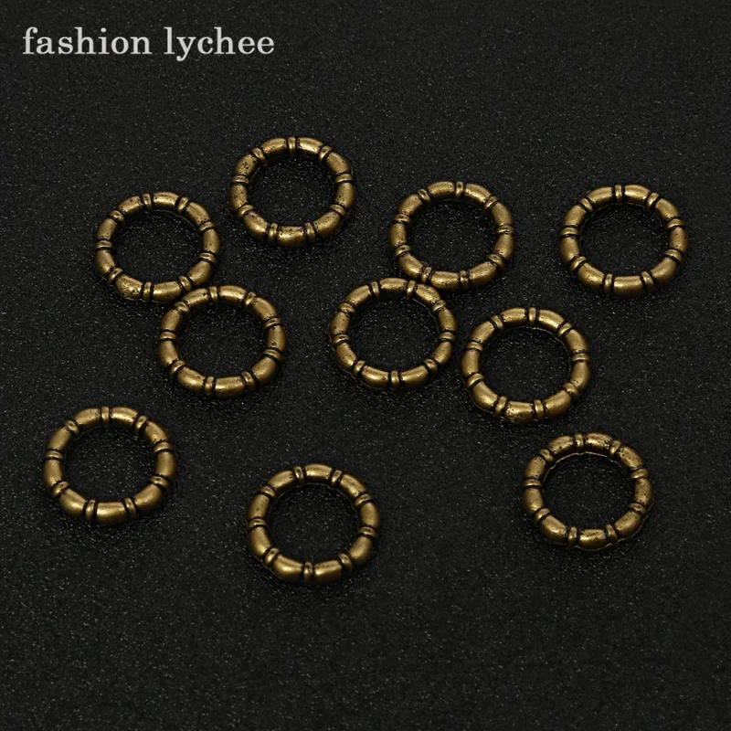 Модные lychee 10 шт. Ретро Мини Круглая круглая Дред твист текстура женские зажимы