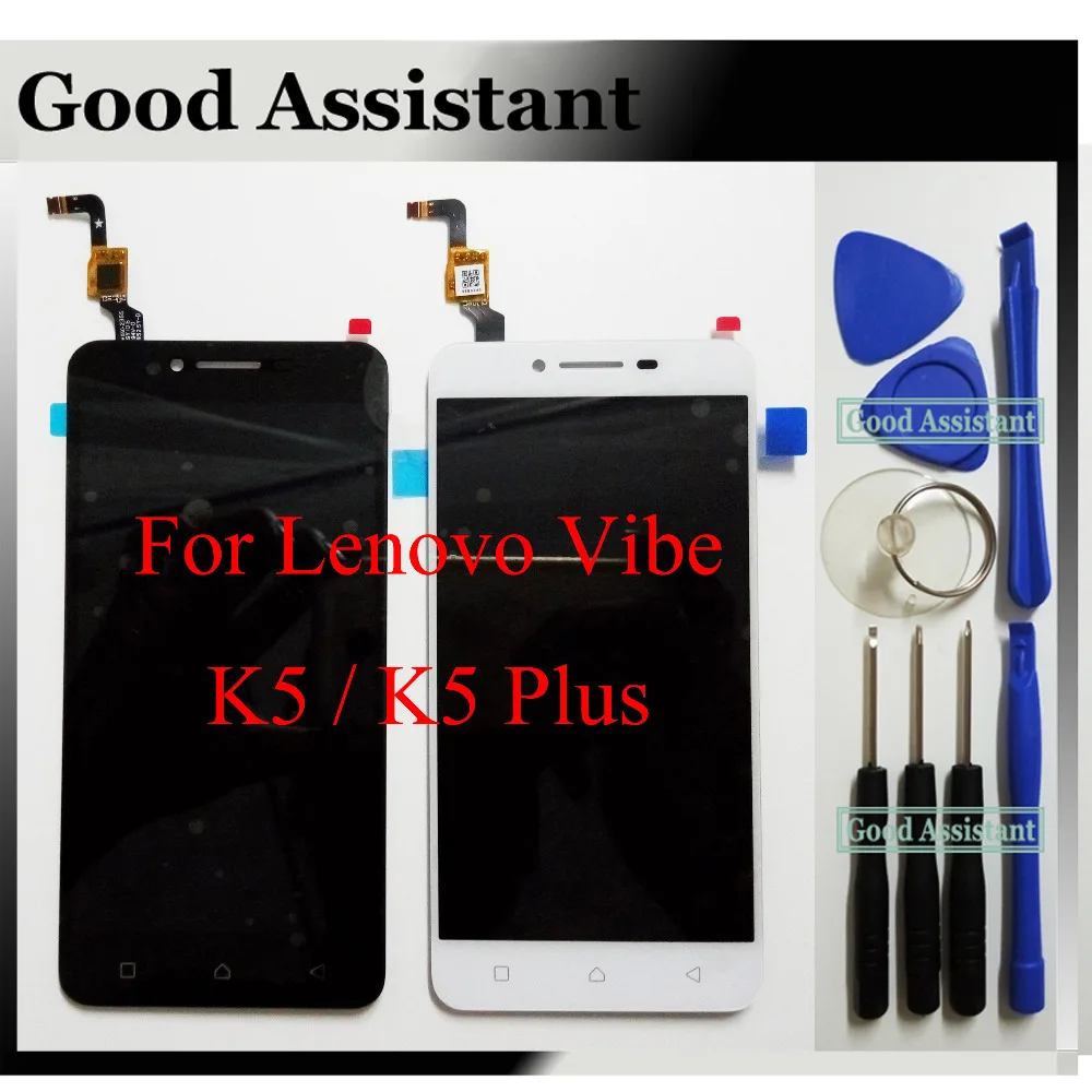 Для lenovo Vibe K5 A6020l37 A6020l36 A6020a40 Plus A6020a46 Lemon 3 ЖК дисплей + кодирующий преобразователь