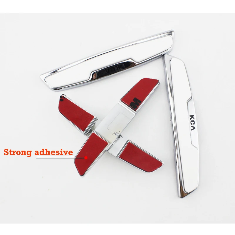 

4 PCS Car Stickers Anti-collision Car Door Protector Scratching- proof Car Styling Exterior Accessory Refitting Black White