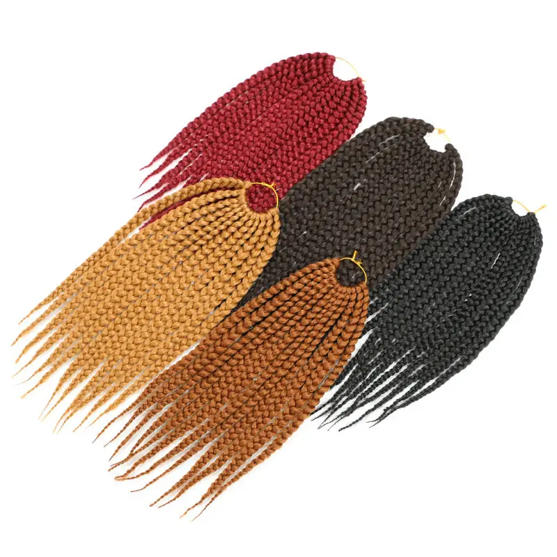 14 box crochet braids inches crotchet hair synthetic for braid |