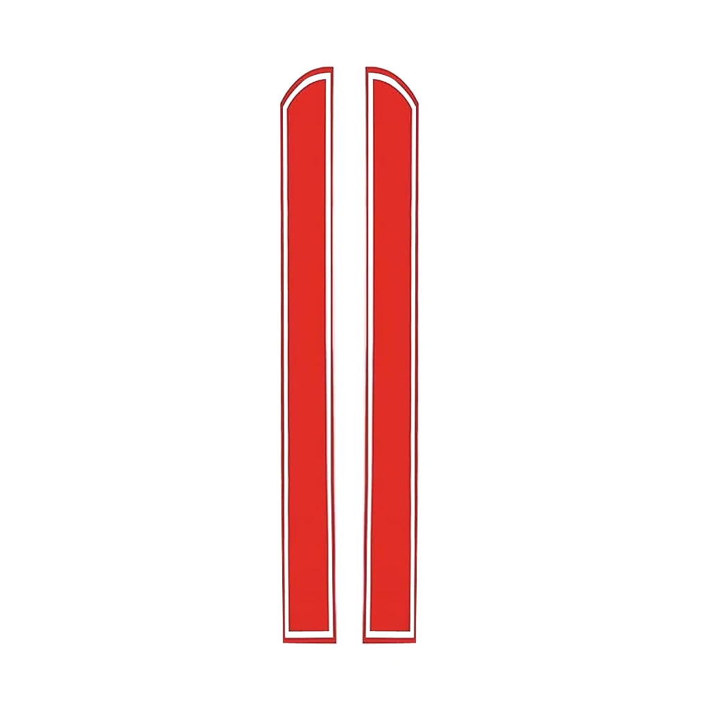 2 шт. универсальные автомобильные гоночные полосы виниловые наклейки в полоску