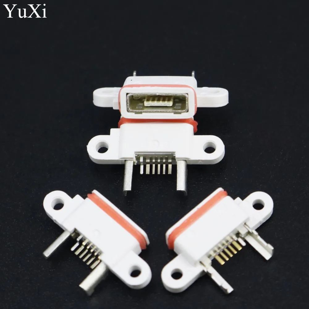 Мини-разъем micro USB YuXi гнездо для зарядного порта запасные части 5-контактный