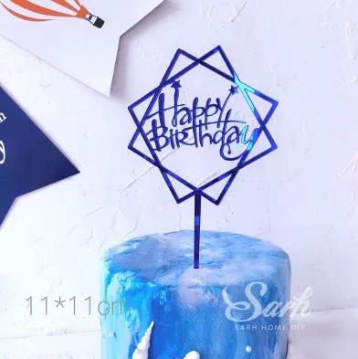Happy birthday 2 Маленький принц супер плащ торт Топпер десерт украшение для вечеринка для мальчика день рождение день детей прекрасные подарки - Цвет: Happy birthday 2