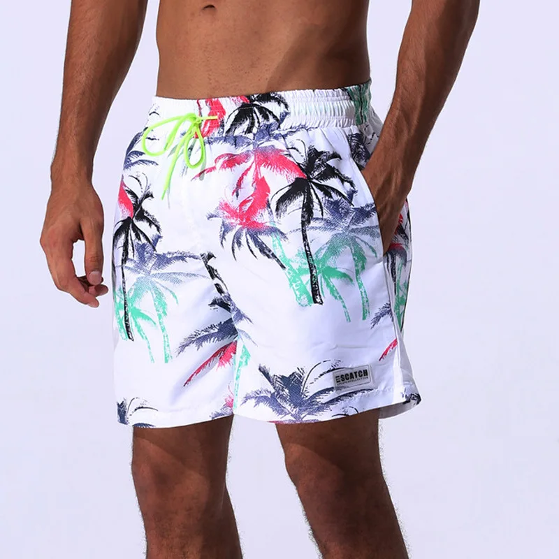 Купальник для мужчин пляж быстро высыхает дышащая ткань Водонепроницаемые шорты