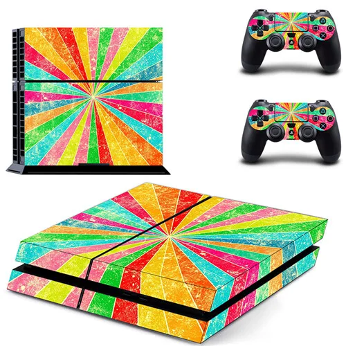 GYTM0707 Новая наклейка для PS4 для sony playstation 4 консоли и 2 контроллера Skins PS4 наклейка s виниловая - Цвет: GYTM0707
