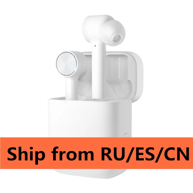 white Оригинальные наушники Xiaomi Air TWS Airdots Pro, bluetooth-гарнитура, переключатель ANC, ENC, стерео, автоматическая пауза, управление нажатием, беспроводные наушники - Цвет: white