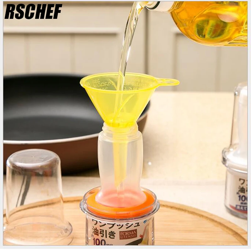 RSCHEF кухонный инструмент японская пластиковая воронка большой диаметр широкий