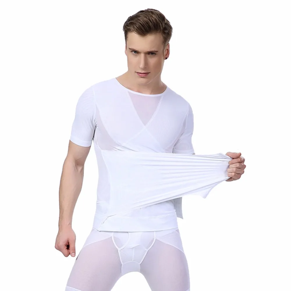 2016 хит мужской формировочный жилет для похудения пояс талии живота рубашка