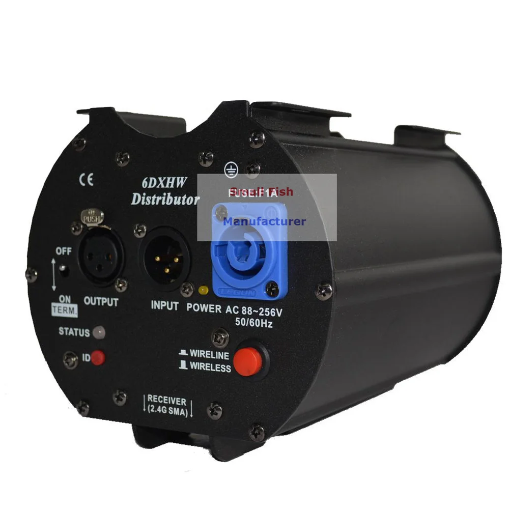 2XLot DMX512 6 способов DMX распределитель каналов усилитель сигнала изолирующий модуль