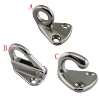 4pcs stainless steel hat and coat hooks coat hook for marine boat yacht motor home rv