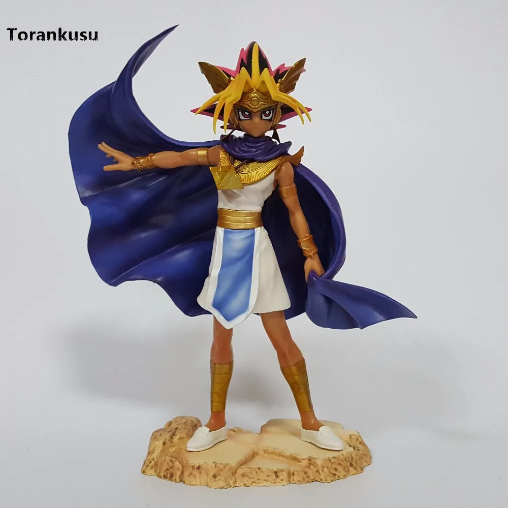 Yu Gi oh атем фигурку 240 мм модель игрушки Аниме Yugioh Дуэль Монстры юги Муто ПВХ