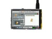 3 5 дюймовый ЖК дисплей RPi (B) 320x480 IPS предназначенный для Резистивного Сенсорного