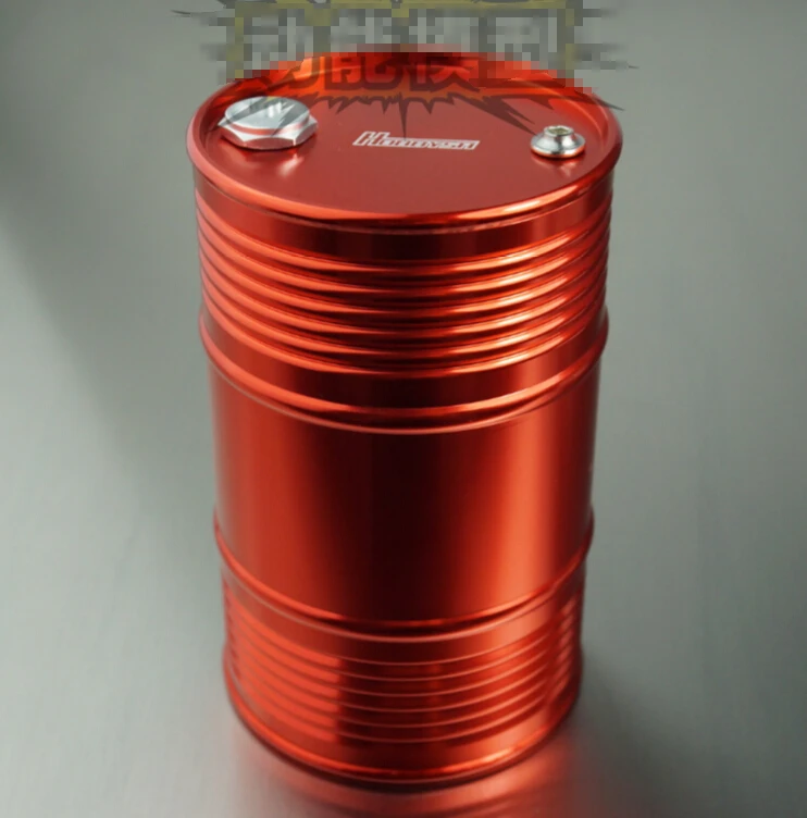 1/10 моделирование из металла алюминия барабаны масляный бак контейнер SCX10 Морок