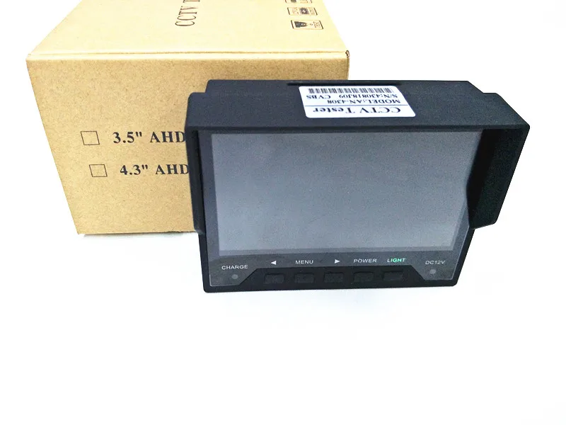 2MP AHD CCTV тестер 4 в 1 для AHD TVI CVI аналоговая камера системы безопасности для контроля уровня сахара в крови с 4,3 дюйма ЖК-дисплей Экран 5V 2A, 12V 1A