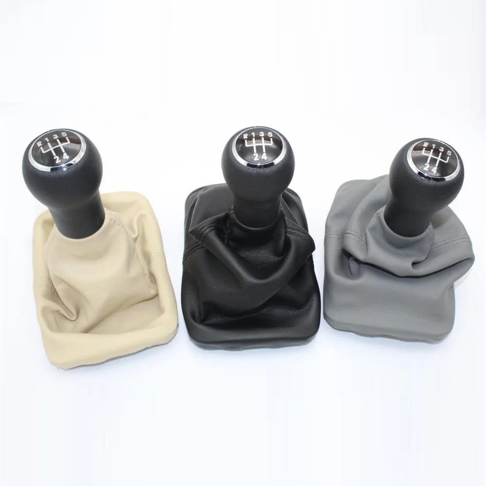 Для VW Beetle 1998 1999 2000 2001 2002 2003 2004 2005 2006 2007 2008 2009 2010 Новые 5 шт/упаковка, Скорость Шестерни переключения кожаные ботинки со вставками