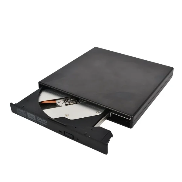 Внешний USB 2 0 тонкий оптический привод kebidumei запись в горелка с разъемом SATA