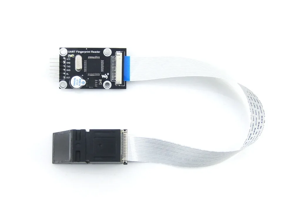 Module Waveshare Uart Fingerprint Reader Intelligent Features Stm32f205 Onboard Recording Matching Searching | Электроника