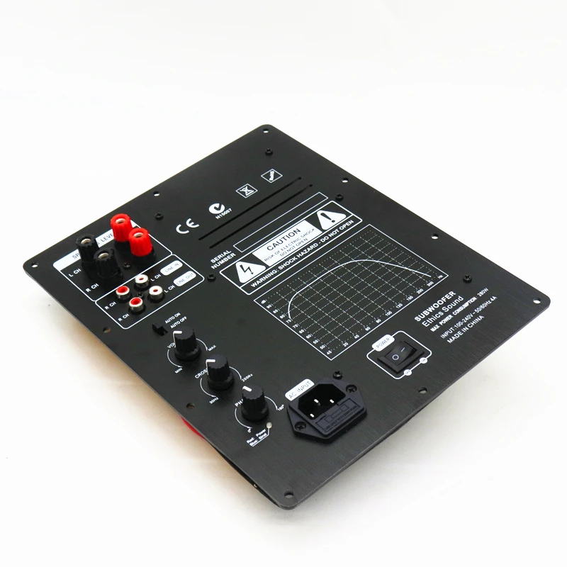 Новая сборка высокомощный 280 Вт 1,0 цифровой HIFI сабвуфер усилитель доска активный усилитель доска домашний усилитель для сабвуфера