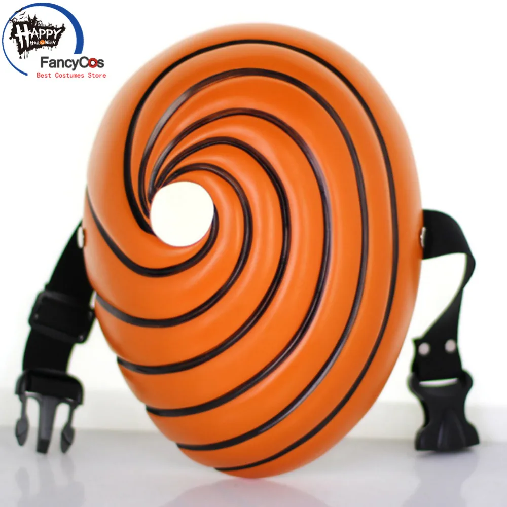 Маска Наруто Uchiha Obito Tobi костюмная Маска Косплей Шлем Смола маска Хэллоуин костюмы с масками игры