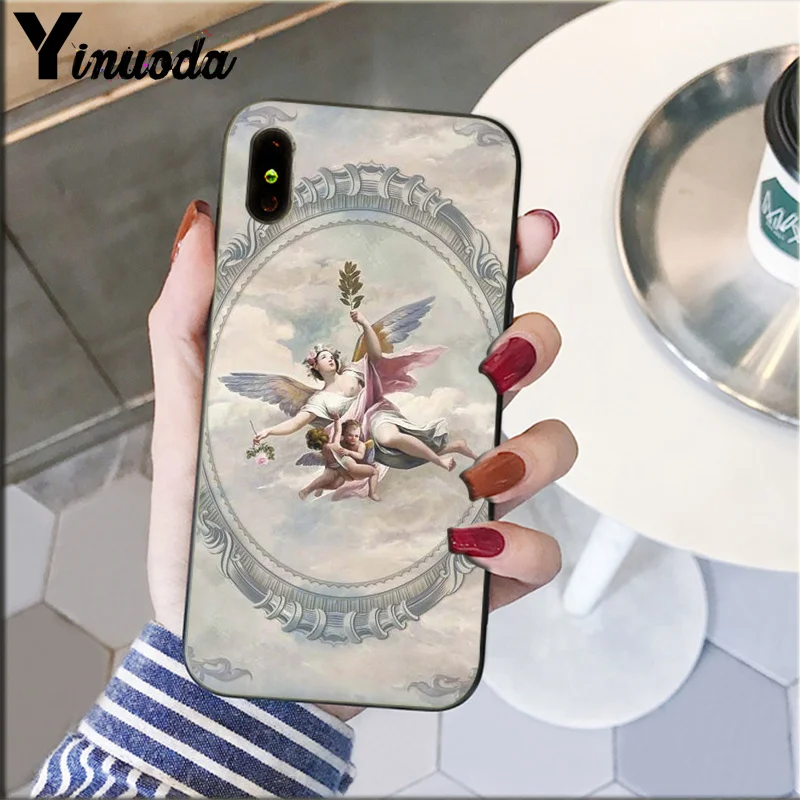 Мягкий силиконовый чехол Yinuoda для Apple iPhone 8 7 6 6S Plus X XS MAX 5 5S SE XR|Бамперы| |