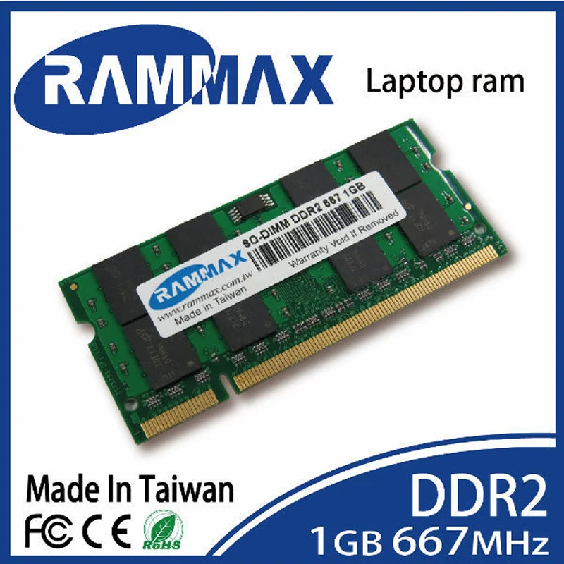 Официально запечатанная стандартная 667 МГц оперативная память для ноутбука 1 Гб