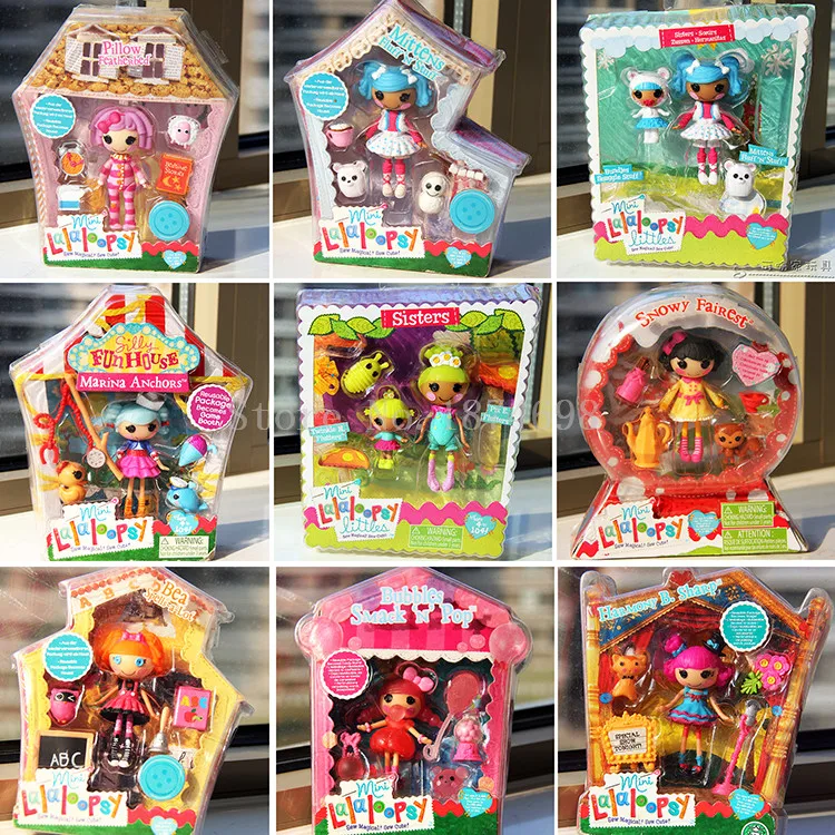 Новые игрушки Мини Lalaloopsy Кукла Коллекция модные Фигурки куклы для детей девочек