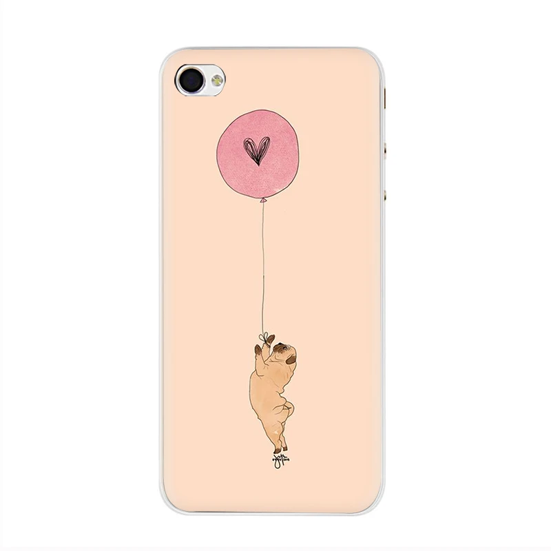 H11 Жесткий чехол с Мопсом для iphone 5 5s 5C SE 6 6s 7 8 plus X XR XS 11 Pro Max - Цвет: H11