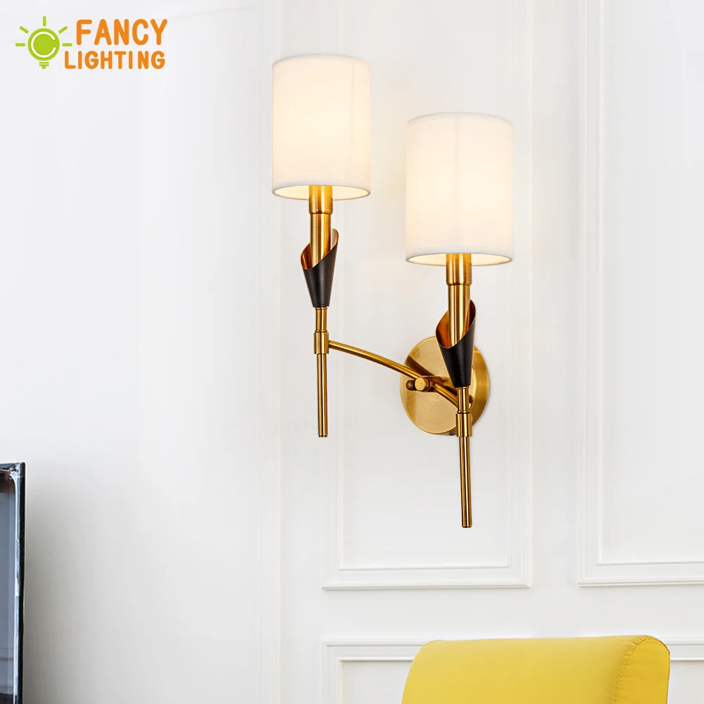 (E14 Светодиодный светильник бесплатно) скандинавский светодиодный настенный 1/2