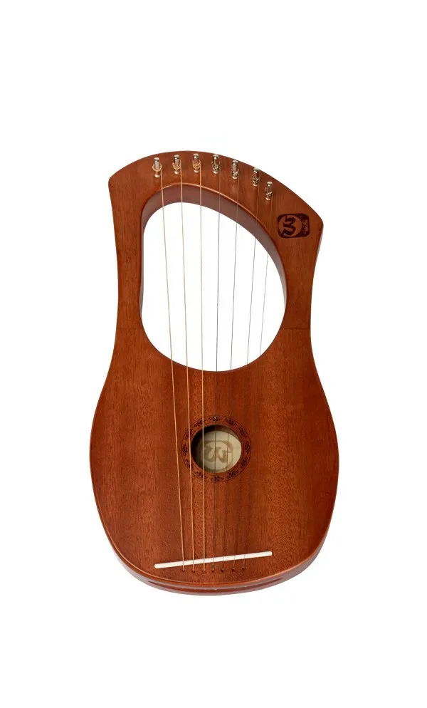 Древесина из красного дерева lyre harp