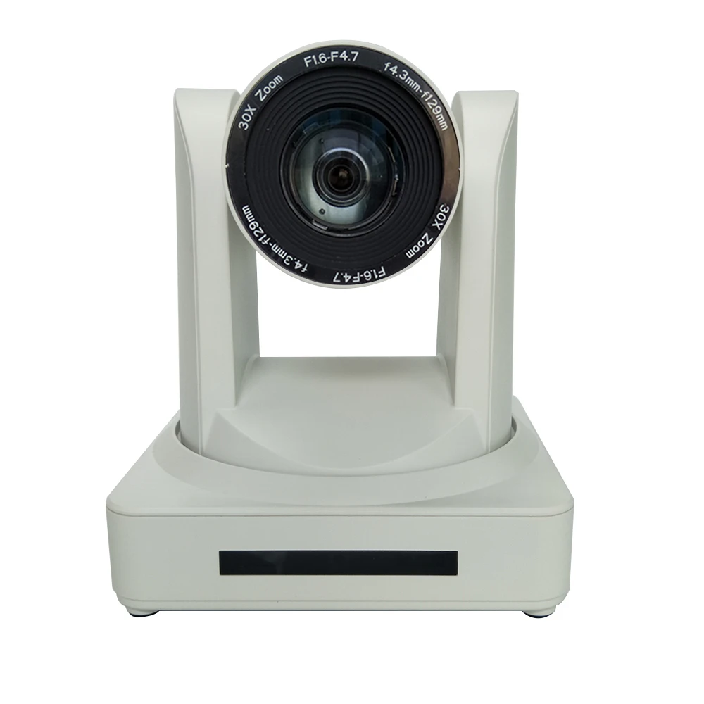 Белый 1080p 50/60fps 30x оптический зум HD IP PTZ видео конференц камера беспроводная с hdmi 3g