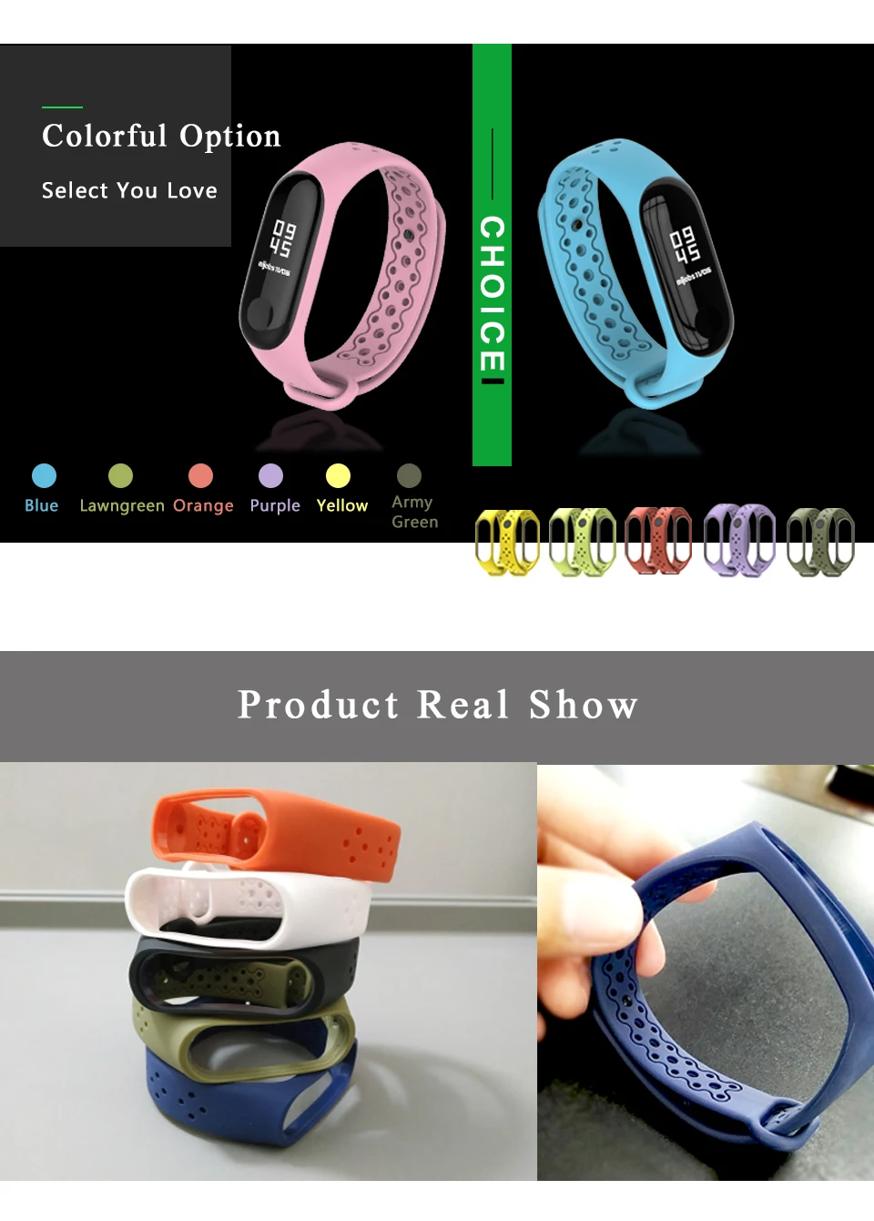 Mi jobs mi Band 4 спортивный браслет на запястье для Xiaomi mi Band 4 силиконовые смарт-часы против потери mi band 3 Широкие ремешки